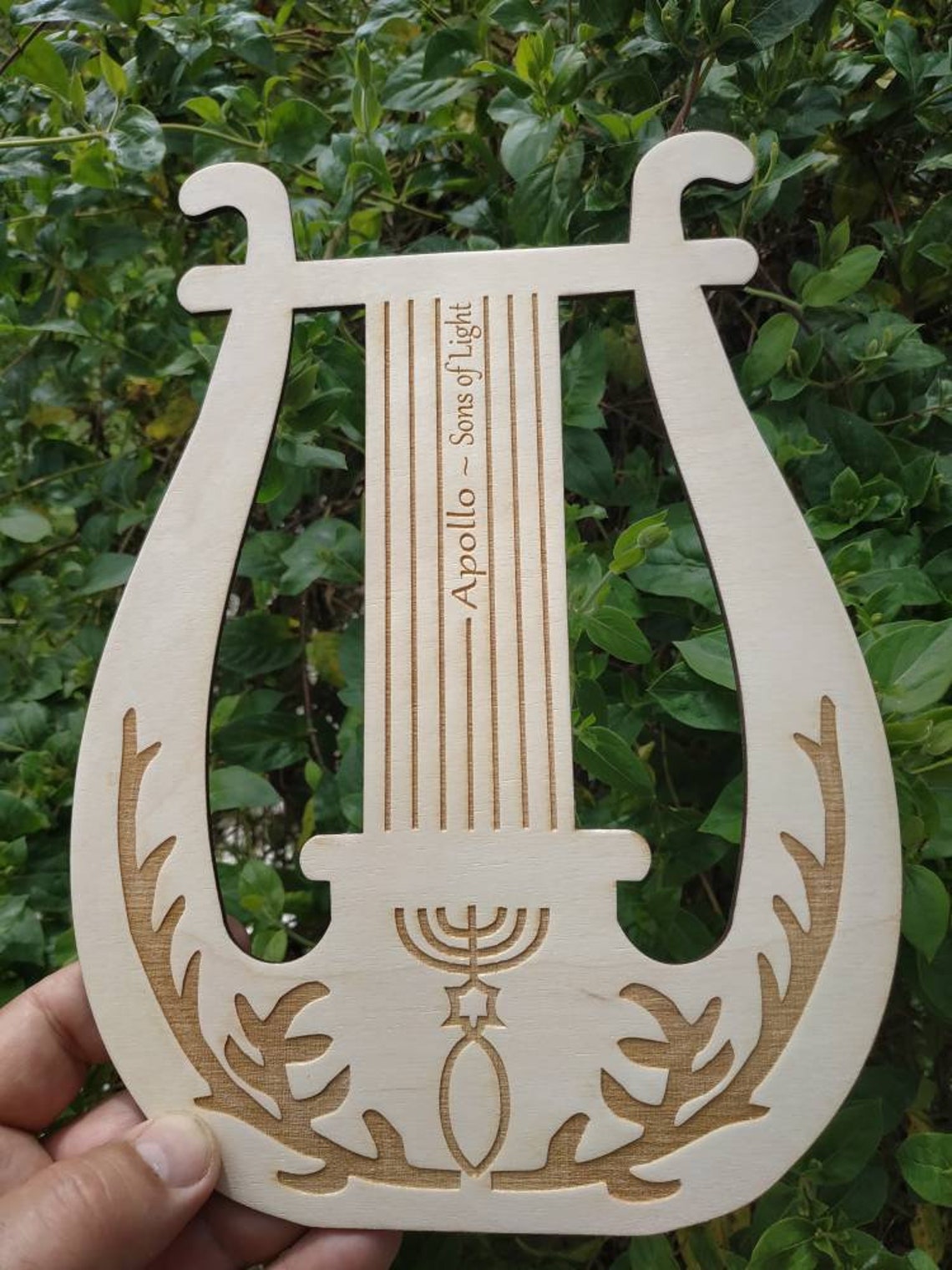 Lyre of Apollo Instrument of Ancient Greek God of Apollo Etsy Norway