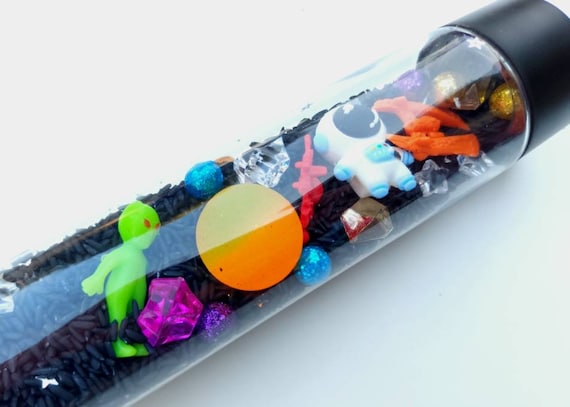 Galaxy Sensory Bottle, Sensory Bottle, Sensory Bottles for Toddlers, Calm Down Bottle,...