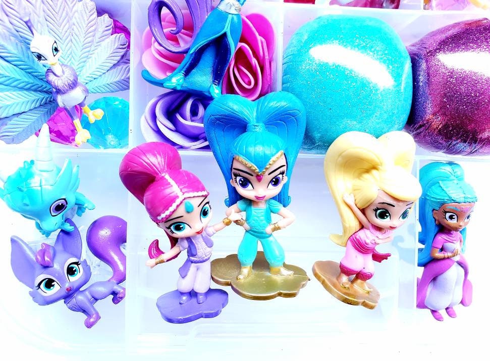 Shimmer and Shine Play Dough Kit Playdough Sensory Kit Etsy Australia