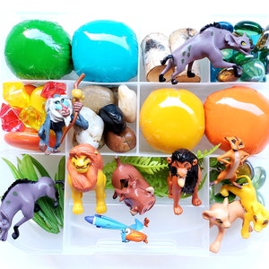 The Lion King, Sensory Kit, Playdough Kit, Sensory Bin, Sensory Kit for Toddlers, Lion King Birthday Party,  Gifts for Kids