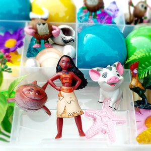 Moana, Playdough Kit, Sensory Kit, Moana Party Favors, Birthday Gifts for Kids, Sensory Bin, Sensory Kit for Toddlers, Sensory Kits, Playdoh