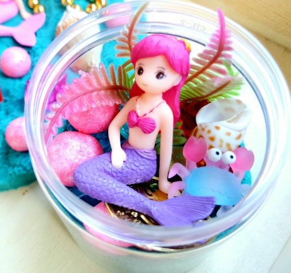 Mermaid Kinetic Sand Jar, Kinetic Sand, Kinetic Sand Kit, Sensory