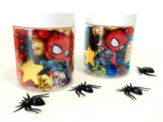 Pot de pâte à modeler Spiderman, pots de pâte à modeler, cotillons