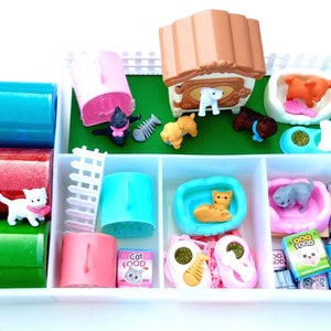 Pets Playdough Kit, Sensory Kit, Sensory Bin, Sensory Kit for Toddlers, Birthday Gifts For Kids, Sensory Kits, Play Dough Kit, Sensory Kits