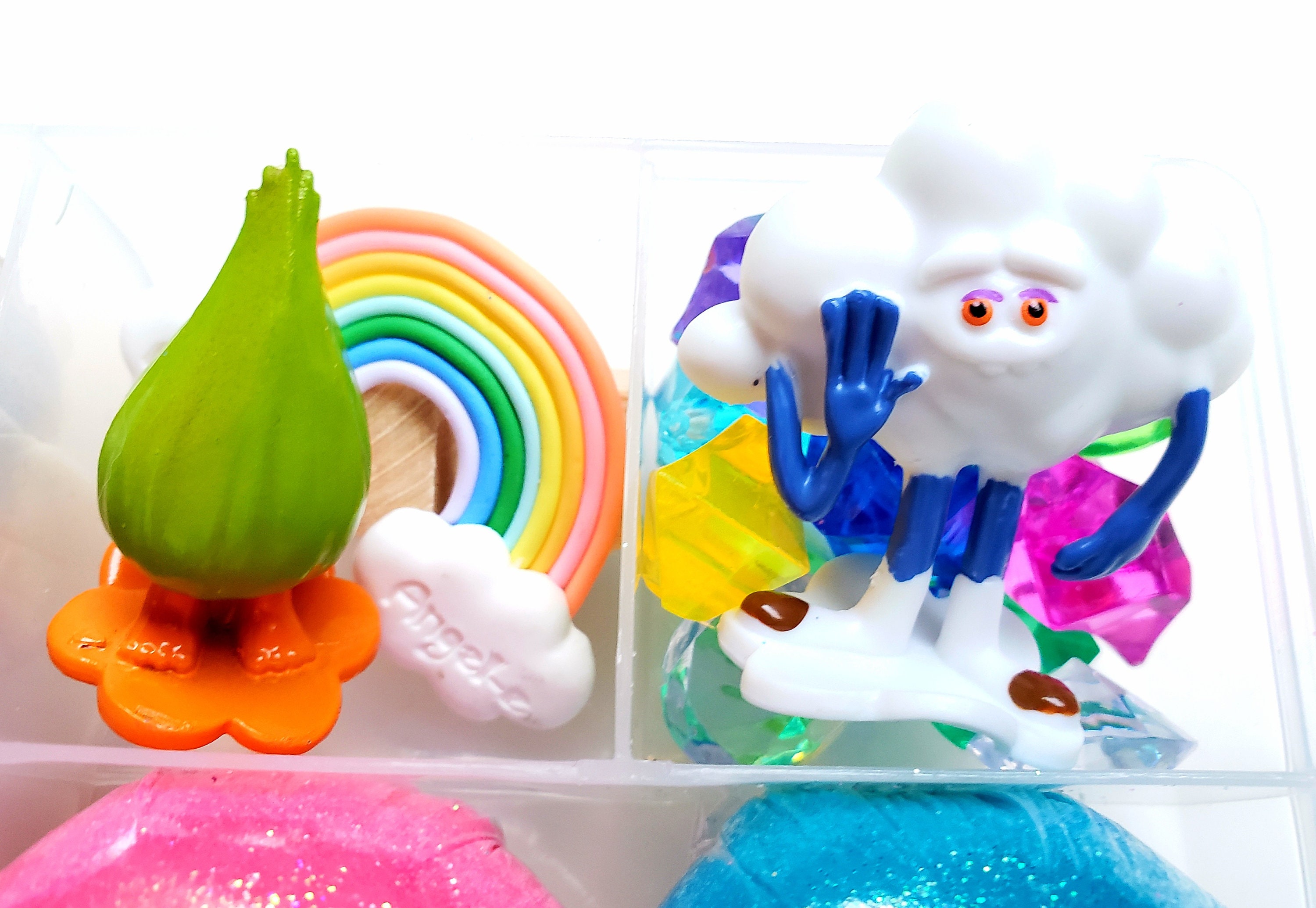 Trolls Play Dough Kit, Playdough Kit, Sensory Bin, Play Dough Kit