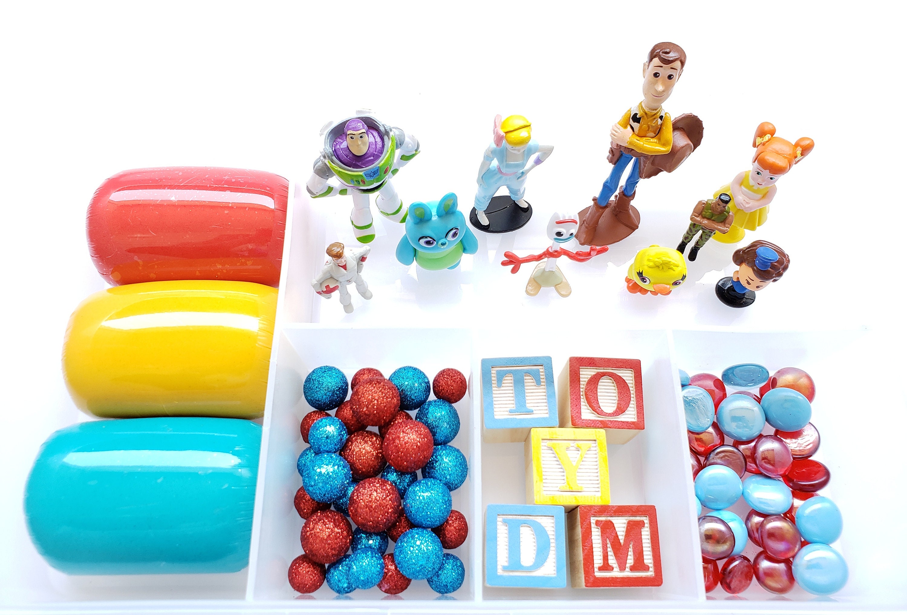 Toy Story Playdough Kit Toy Story Sensory Kit Playdough Etsy