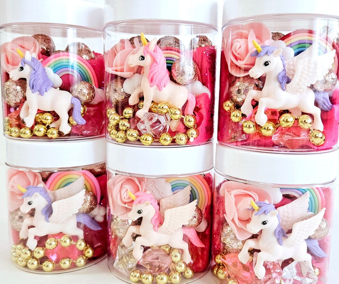 Unicorn Party Favors, Unicorn Playdough Kit, Unicorn Birthday, Unicorn