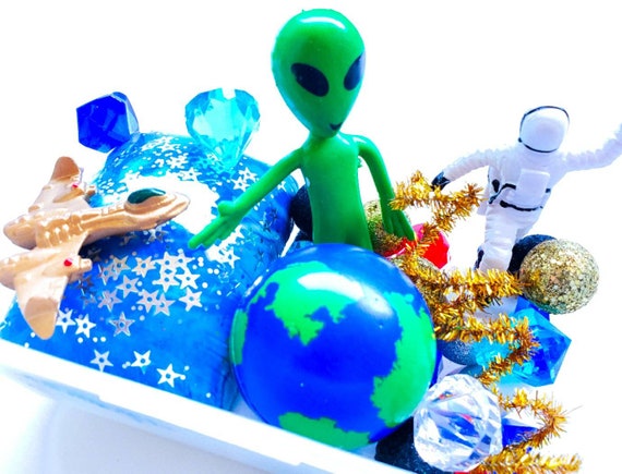 Space Playdough Kit Playdough Sensory Kit Sensory Box Busy