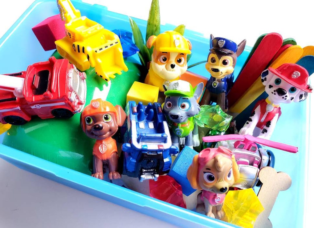 Paw Patrol Play Dough Kit, Playdough Sensory Kit, Paw Patrol Sensory