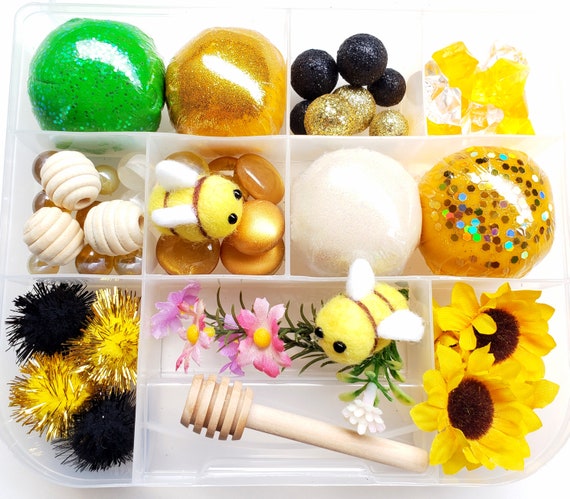 Bee Sensory Kit Playdough Sensory Kit Play Dough Kit