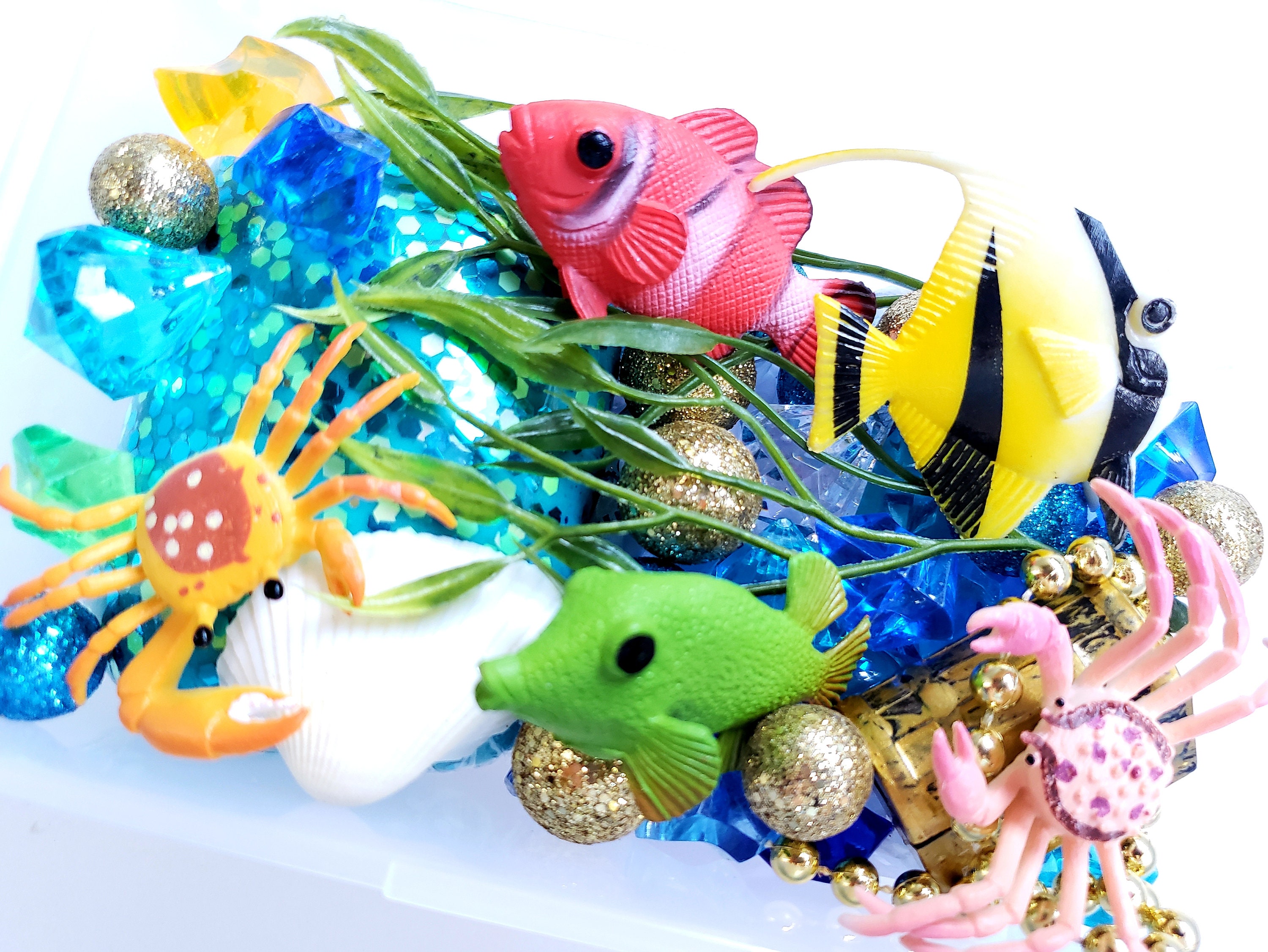 Ocean Play Dough Kit Playdough box Ocean Playdough Box Under the Sea