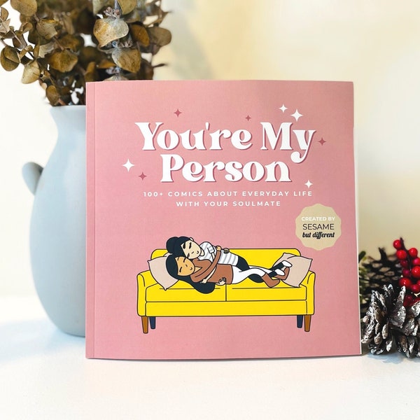 You're My Person | 100+ Comics About Everyday Life with Your Soulmate | Cute Lesbian Book | Romantic WLW Anniversary, Birthday, Holiday Gift