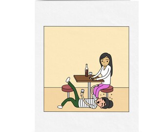 I'm Glad You Have Higher Tolerance for Me Than Alcohol | Cute Lesbian Card | Funny LGBTQ Gifts | Sapphic Anniversary Greeting | WLW Humor