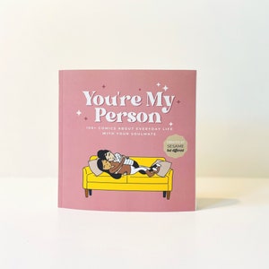 You're My Person 100 Comics About Everyday Life with Your Soulmate Cute Lesbian Book Romantic WLW Anniversary, Birthday, Holiday Gift image 2