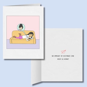 Aucune distance ne peut nous séparer | tu me manques carte interurbaine lesbienne de Zazzle.be Liste d'envies Vous avez des idées ? Cadeaux d'anniversaire LGBTQ mignons | Oeuvre d'art WLW Sweet Sapphic