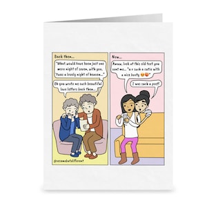 Une carte de vœux d’amour secret (fr) Cartes d’anniversaire lesbiennes (fr) Cartes de vœux LGBTQ mignonnes (fr) Carte d’anniversaire gay Happy
