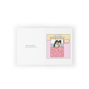 We're a Perfect Fit | Meant to Be Lesbian Anniversary or Valentine's Day Card | Sapphic WLW Relationship | Romantic LGBTQ Gifts & Cards image 6