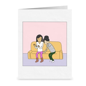 Merci de toujours garder mes mains au chaud | Drôle de carte de vœux lesbienne | Mignon cadeau LGBTQ pour la Saint-Valentin ou l’anniversaire | | WLW Amour saphique