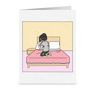 Te mereces un millón de besos de cumpleaños / Tarjeta lésbica romántica / Lindos regalos del orgullo sáfico / Feliz cumpleaños Saludo LGBTQ / Relación WLW