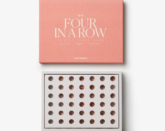 Modern Four in a Row Board Game, Modern Coffee Table Games