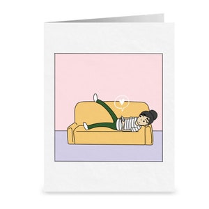 Ik wou dat je hier was kaart | Romantische lesbische langeafstandsrelatie | Leuke LGBT-verjaardagscadeaus | WLW Ik mis je | Sapphische wenskaart