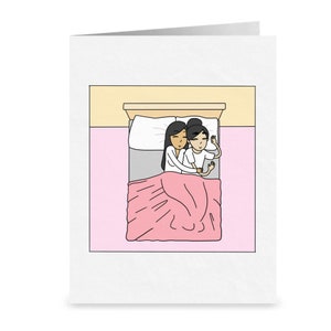 Eres mi cuchara favorita / Tarjeta romántica del Día de San Valentín lésbico / Dulces regalos de aniversario LGBTQ / Saludo de amor sáfico WLW / Lindos abrazos