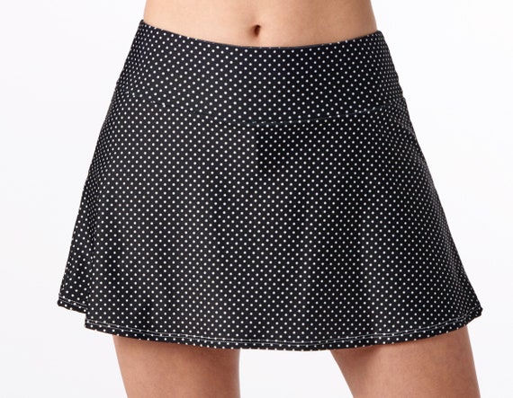 Black tennis skirt clearance queen
