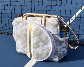 Tennis bag, tennis racket bag, tennis bag women, tennis bag Camo