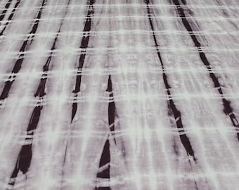 Tie-Dye Rayon Spandex Print Jersey Knit Fabric Beautiful Vertical Mauve Pink  combo Croc style by the yard dress weight