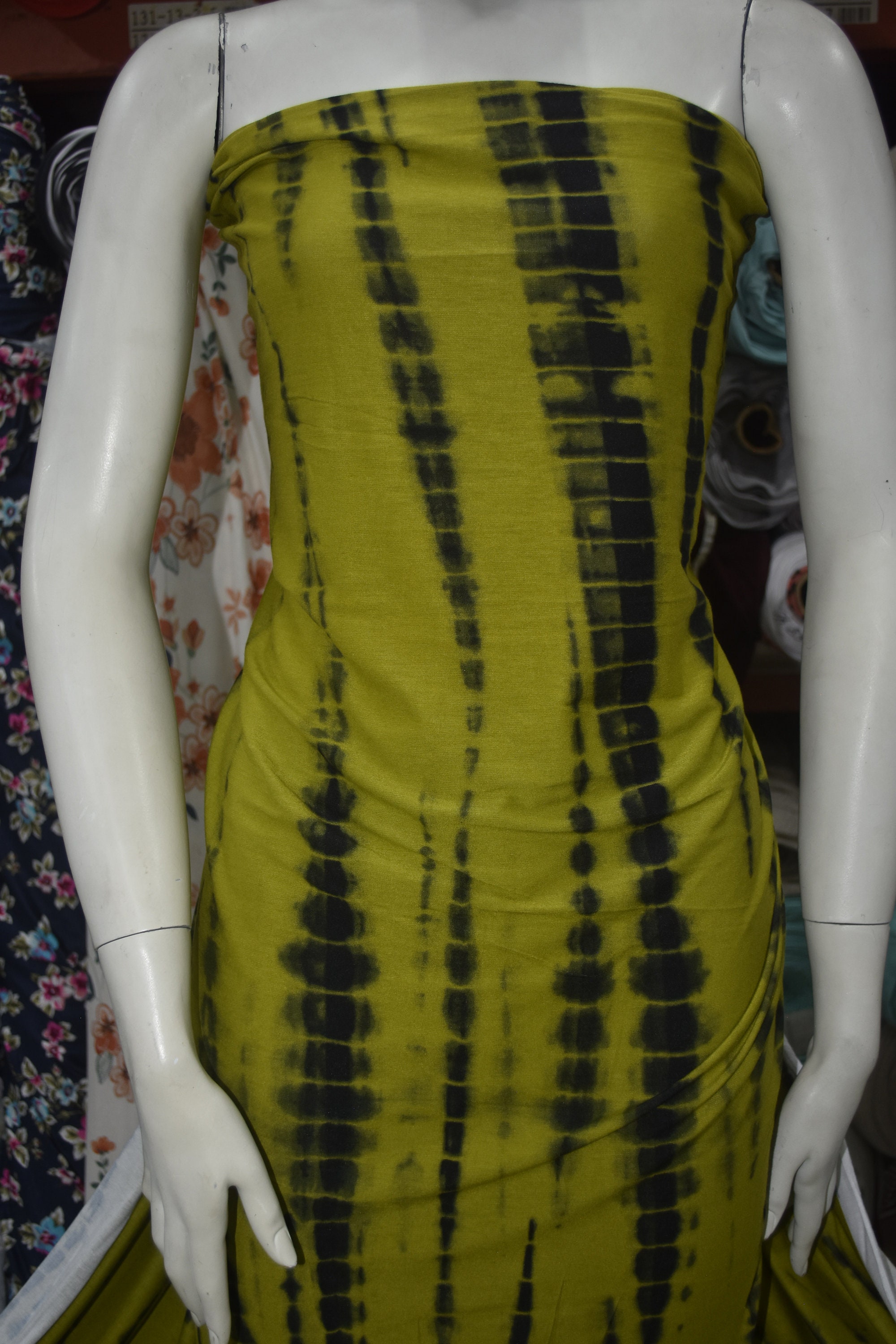 open lace back dress Polyester Rayon Spandex W/Sequence