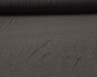 Bamboo Cotton Jersey Knit Fabric Ecofriendly t-shirt material 8 oz - Brown