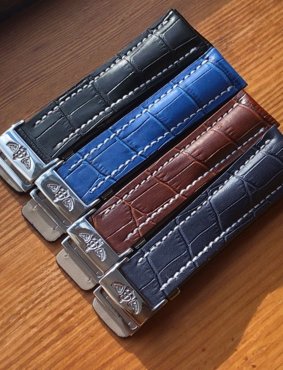 breitling croc strap