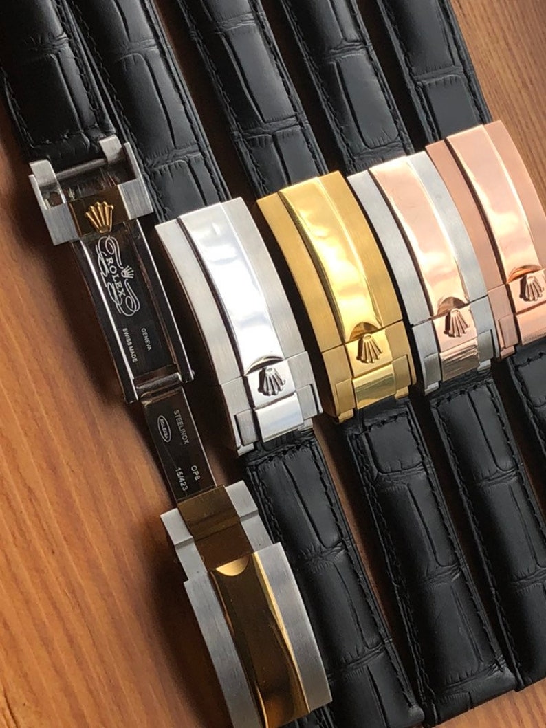 rolex leather strap price