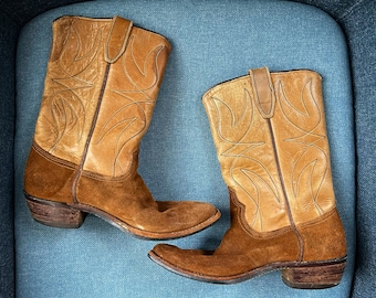 Vintage 1960s leather Acme boots women’s size 6
