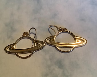 Saturn earrings