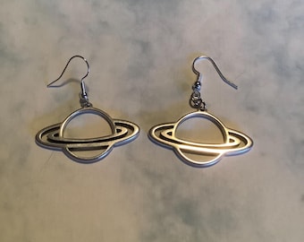 Saturn earrings