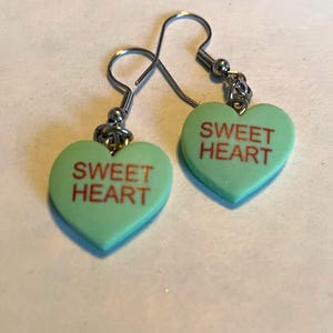 Valentines Day Candy Earrings