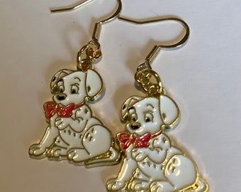 Dalmatian Puppy Earrings