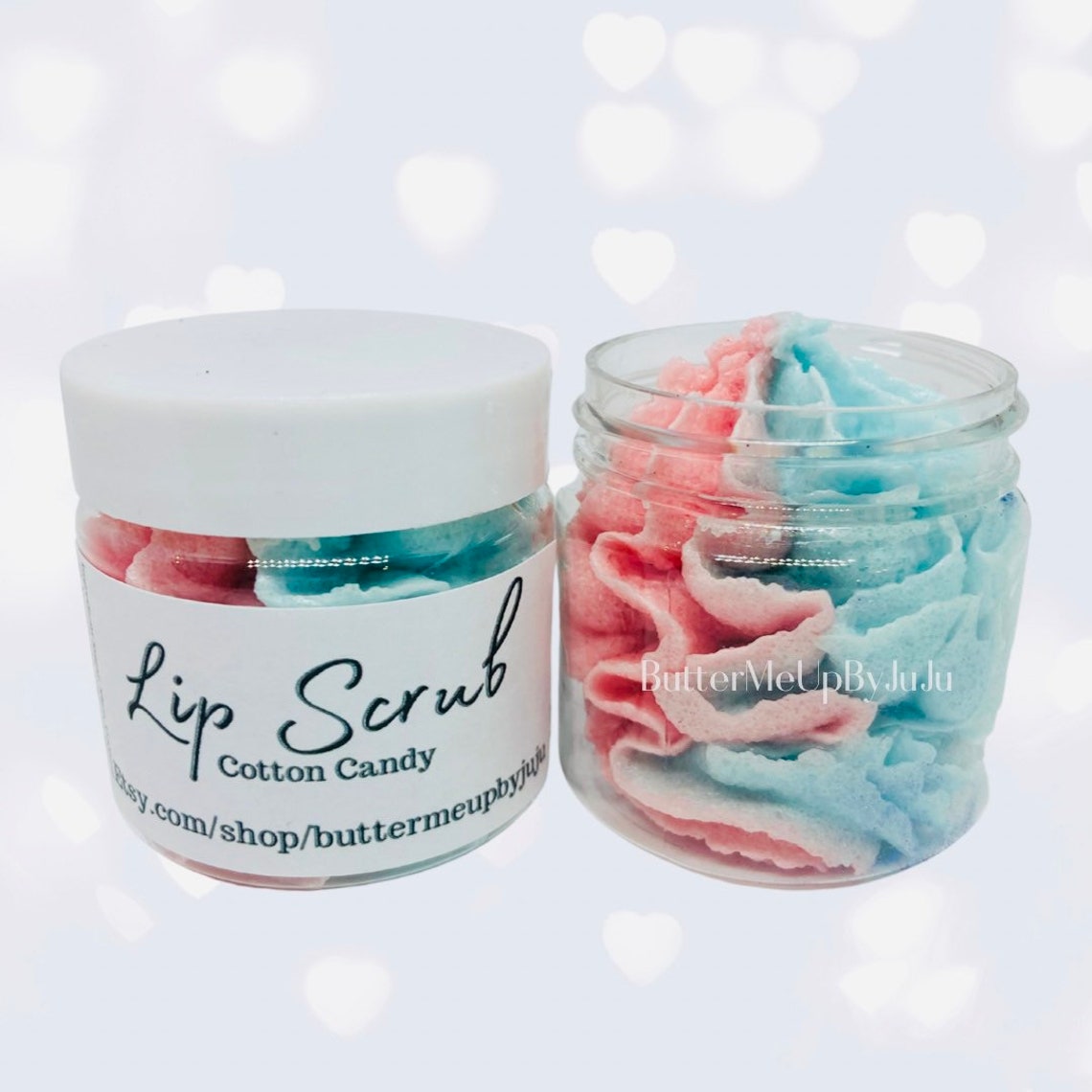 Cotton Candy Lip Scrub Whipped Lip Scrub Cotton Candy Etsy