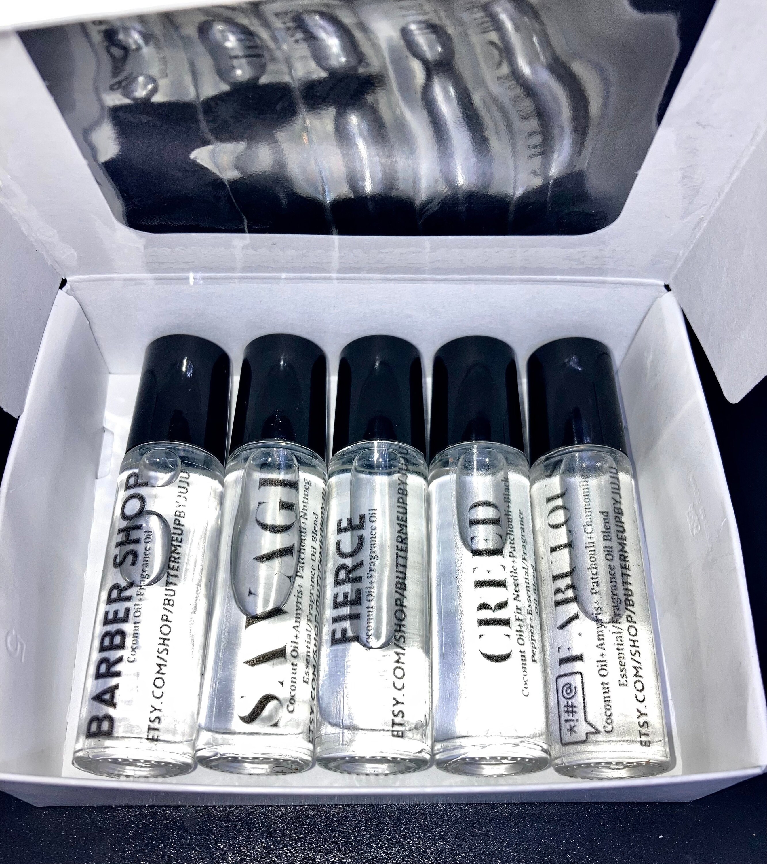 Fathers Day Roll On Cologne Set Mens Roll On Cologne Roll On Etsy