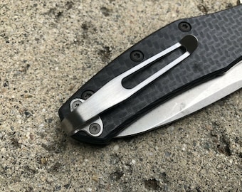 Titanium Pocket Clip Compatible With Zero Tolerance ZT0566 ZT0801 ZT0770 Knives