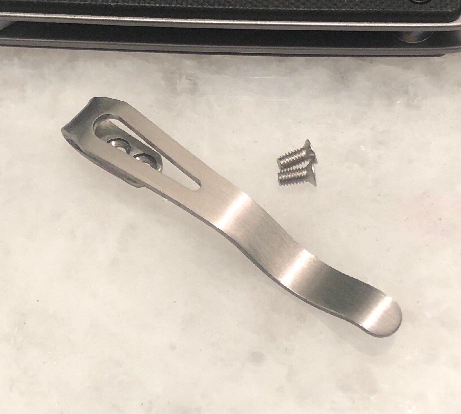 Satin Finish Titanium Deep Pocket Clip for WE Knife CIVIVI Etsy