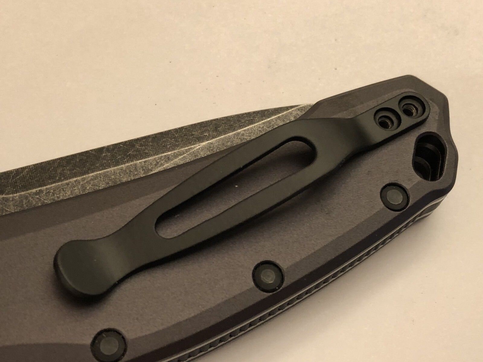 Black Titanium Pocket Clip For Kershaw Link 1776 1776ST Knife Etsy