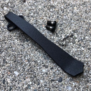 Black Titanium Deep Carry Pocket Clip For CRKT G10 Folding Knife M21-14SFG M16-14SFG