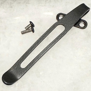 Black Titanium Deep Carry Pocket Clip For Gerber Propel Downrange Knife