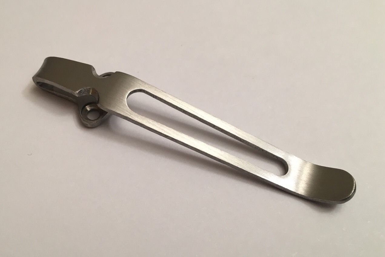 Clip tascabile profonda in titanio nero opaco per Zebralight SC30 SC31 SC32 SC51 SC52 SC62 SC63 SC63W SC60 SC64W - Italia