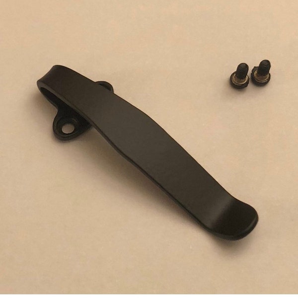 Black Titanium Deep Carry Pocket Clip Made For Benchmade Barrage 580 583 581 585 Folding Knife