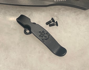 Black Titanium Pocket Clip For Zero Tolerance ZT0300 ZT0301 ZT0350 ZT Knife Clip