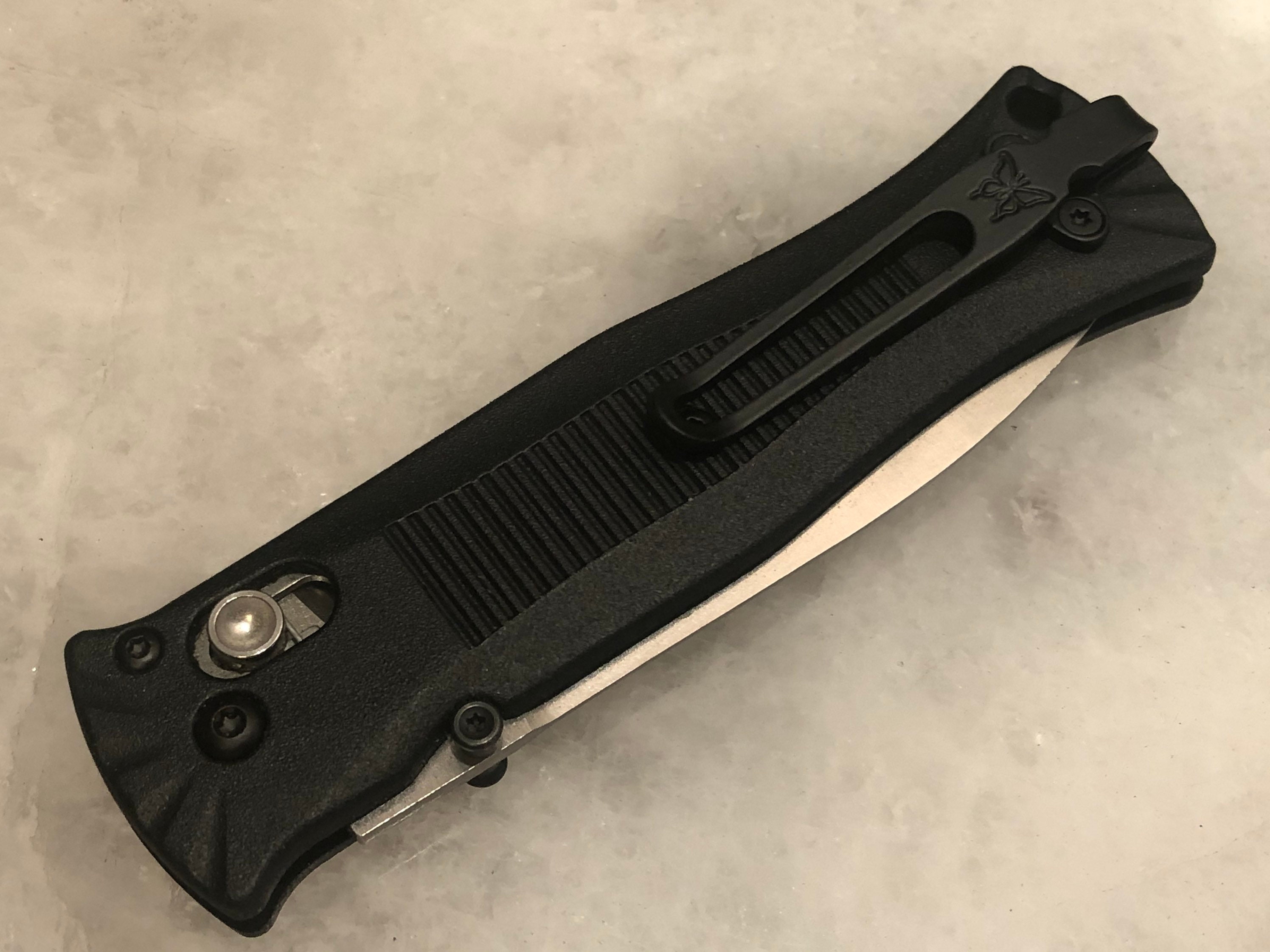 Flat Black Titanium Deep Carry Pocket Clip for Benchmade 530 Etsy