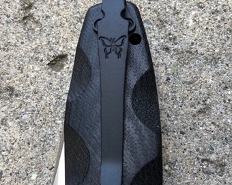 Black Titanium Pocket Clip Made For Benchmade Barrage 581 580 583 585 Mini Barrage Knife